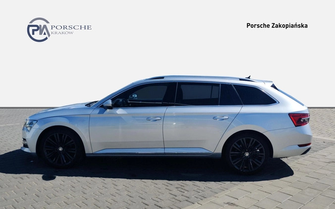 Skoda Superb cena 124945 przebieg: 113857, rok produkcji 2020 z Bierutów małe 596